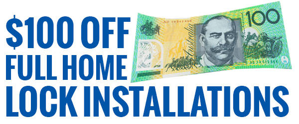 10% Off all Lock Installations